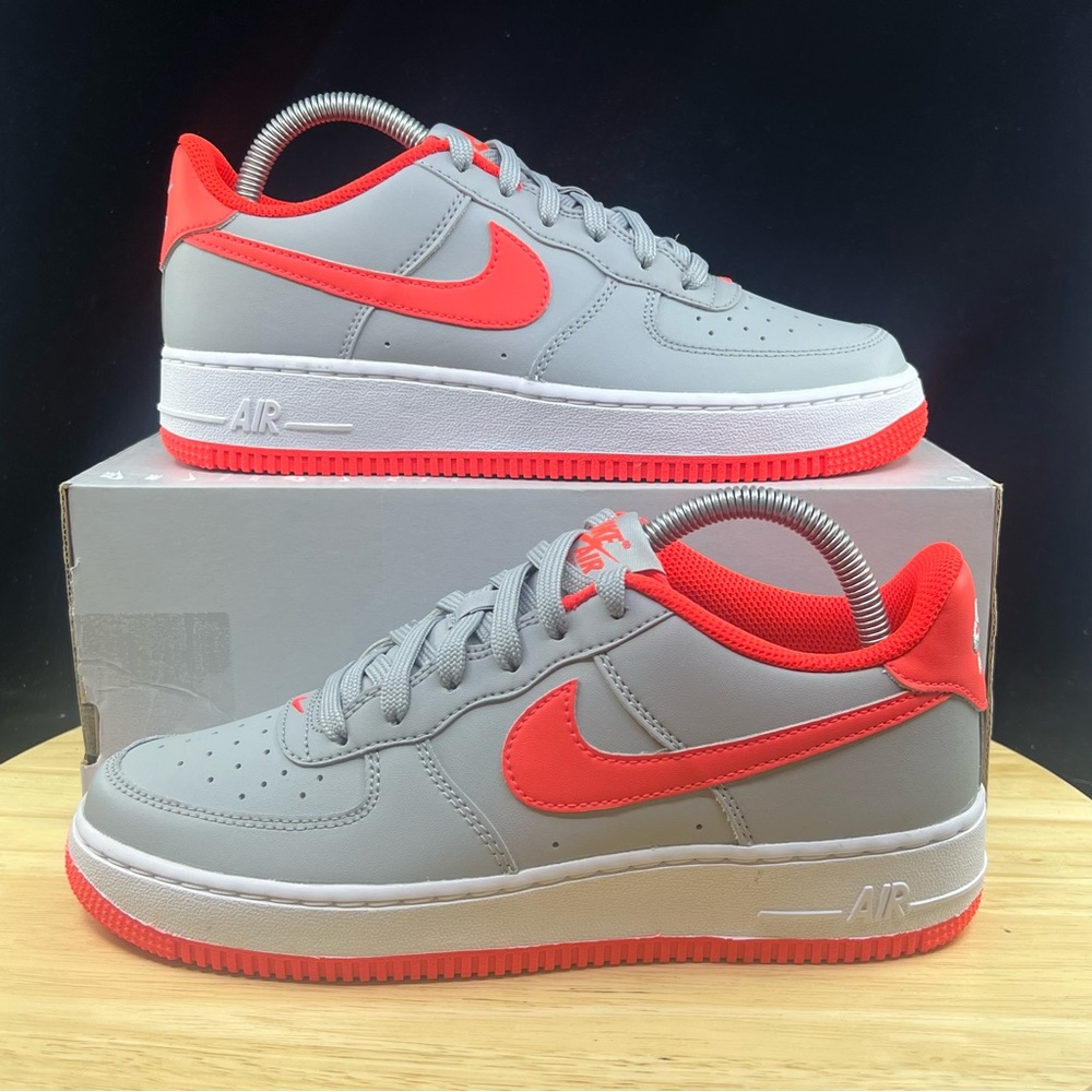 Nike Air Force 1 Low Light Smoke Neon Red - CT3839-005 multi size